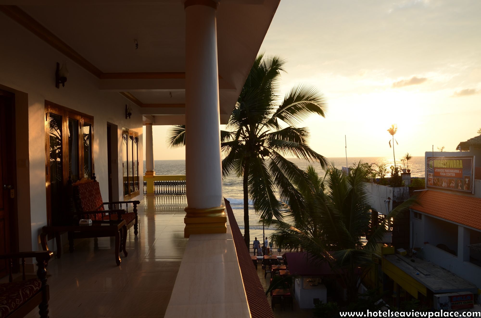 Hotel Sea View Palace - The Beach Hotel, كوفالام المظهر الخارجي الصورة